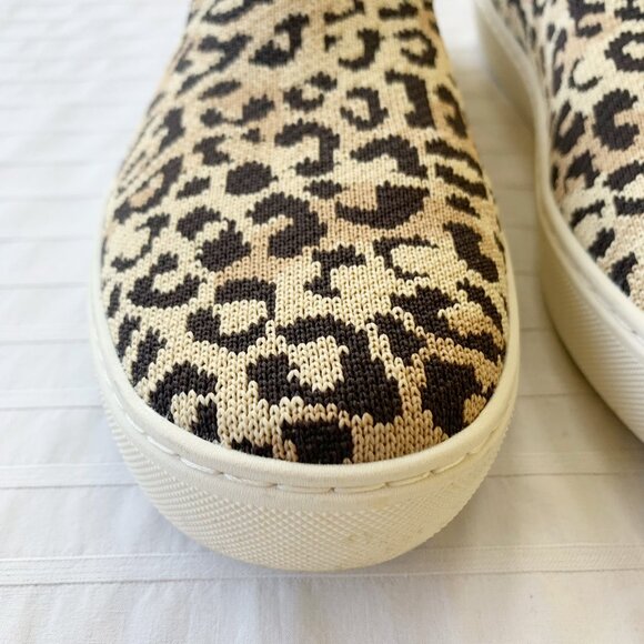 Rothy’s The Original Slip On Sneaker • Leopard Print • Women’s 9 - Picture 3 of 9